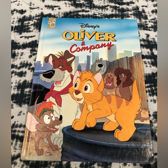 Oliver & Company Disney Hardcover Book - Picture 1 of 8